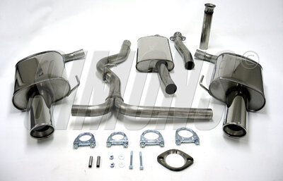 Simons Sportuitlaat Subaru Outback 4 cilinder 2004-2009