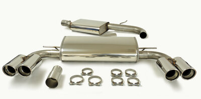 Simons Sportuitlaat Audi S3 8V S3 sportback 2013-2018