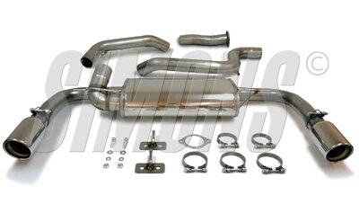 Simons Sportuitlaat Volvo V40 T4/t5 5 cilinder