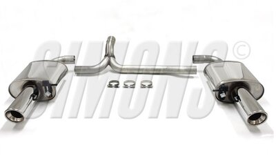 Simons Sportuitlaat Volvo XC70 Awd 2008>