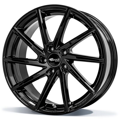 Brock B37 - Zwart gelakt (SG) - 8.5J x 19inch ET45 5x114.3 naaf 72.6