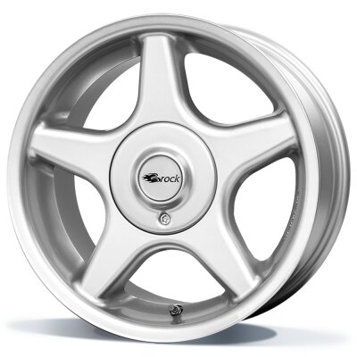 Brock B1 - kristal zilver gelakt (KS) - 7.5J x 16inch ET25 4x100 naaf 63.4