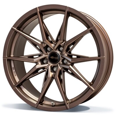 Brock B42 - Bronze Copper Matt (BCM) - 8J x 18inch ET45 5x114.3 naaf 72.6