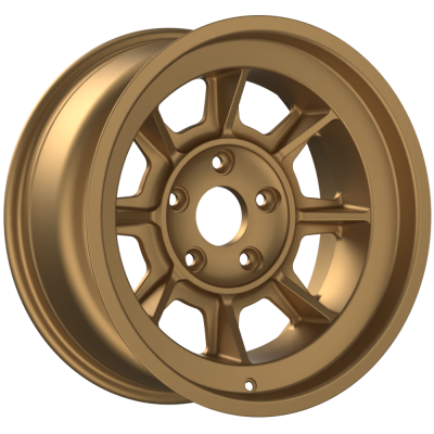 Fondmetal Classic PAG17 - MATT GOLD - 8J x 17inch ET-10 5x130 naaf 71.6