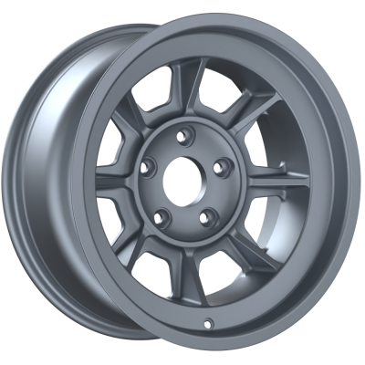 Fondmetal Classic PAG17 - MATT SILVER - 9J x 17inch ET15 5x130 naaf 71.6