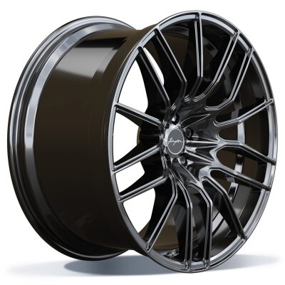 Breyton Impressive - Glossy Black (GB) - 9J x 21inch ET30 5x112 naaf 66.5