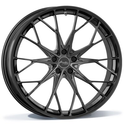 Breyton Magnificent Forged - Glossy Black (GB) - 10.5J x 21inch ET20 5x112 naaf 66.5