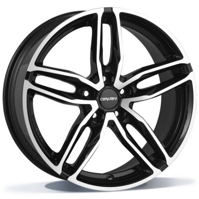 Carmani CA13 Twinmax - black polish - 8.5J x 19inch ET35 5x120 naaf 72.6
