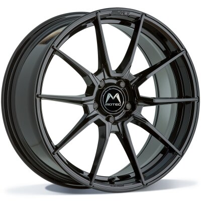 Motec Ultralight - black painted - 8J x 19inch ET48 5x112 naaf 66.5