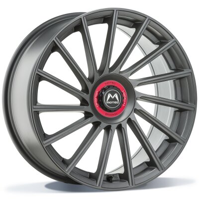 Motec Tornado-R - mat graphite - 9J x 20inch ET35 5x114.3 naaf 72.6