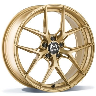 Motec Ultimate - Matt light gold - 8J x 19inch ET48 5x112 naaf 66.5