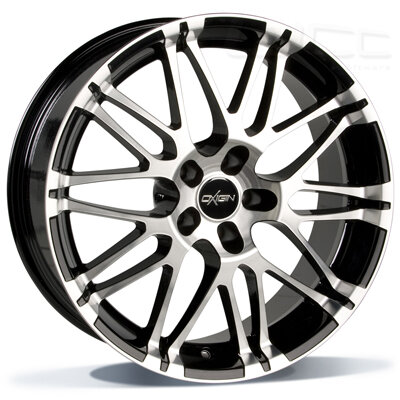 Oxigin 14 Oxrock - black full polish - 10J x 22inch ET40 5x120 naaf 76.9