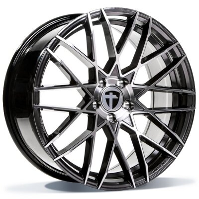 Tomason TN19 - Dark Hyper black polished - 9J x 21inch ET35 5x112 naaf 72.6