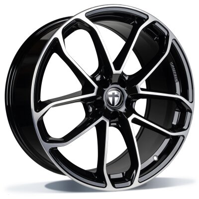 Tomason AR2 - black polished - 10J x 22inch ET20 5x112 naaf 66.6