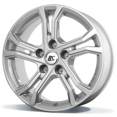 RC Design TDG2 - Kristal zilver (KS) - 7J x 16inch ET40 5x114.3 naaf 60.1