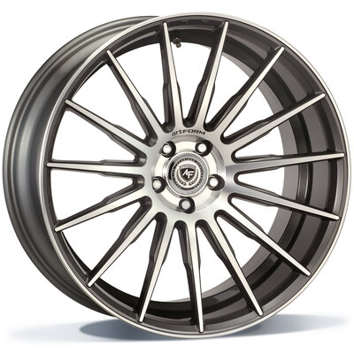 Art Form AF401 - Gunmetal polished - 11J x 23inch ET30 5x130 naaf 84