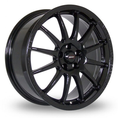 Team Dynamics Pro Race 1.2 - Gloss Black - 7J x 17inch ET38 4x114 naaf 73,1