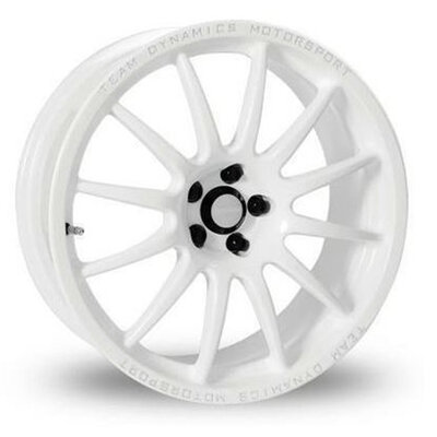 Team Dynamics Pro Race 1.2 - Gloss White - 8J x 18inch ET40 5x110 naaf 73,1