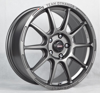 Team Dynamics Pro Race LT - Matt Graphite - 8J x 15inch ET35 4x100 naaf 73,1