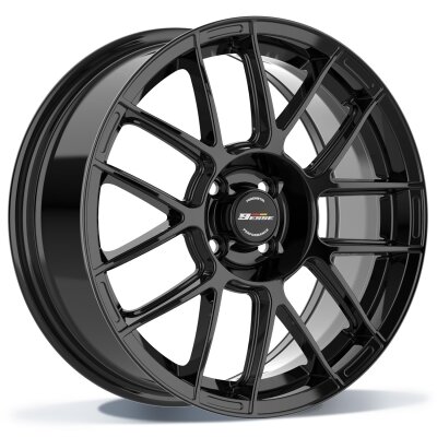 Fondmetal 9ESSE (8200) - GLOSSY BLACK - 7J x 17inch ET35 4x98 naaf 58.1
