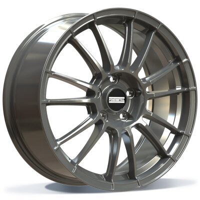 Fondmetal 9RR - GLOSSY TITANIUM - 9J x 20inch ET51 5x130 naaf 71.6