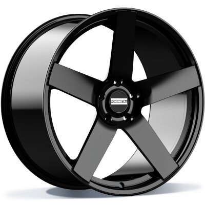 Fondmetal ISTAR (STC-02) - GLOSSY BLACK - 9J x 20inch ET41.5 5x120 naaf 72.5