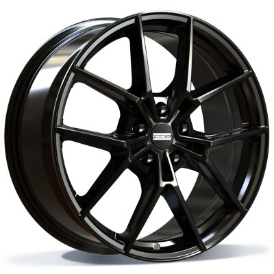 Fondmetal IUPITER (FMI14) - GLOSSY BLACK - 8.5J x 19inch ET38 5x114.3 naaf 64.1