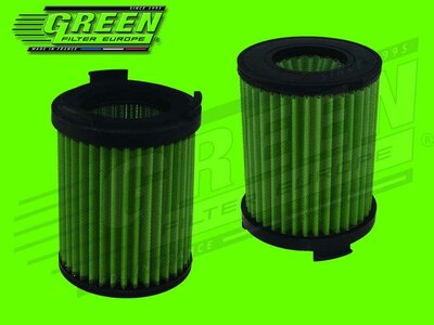 GREEN Vervangingsfilter Skoda Fabia II (5J) 2007- 03/2010-12/2014 1.6 TDI 55/66/77kw