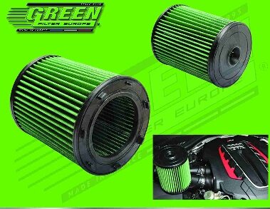GREEN Vervangingsfilter Audi RS6 06/2013- RS6 [4G5] 4.0 TFSi 412kW