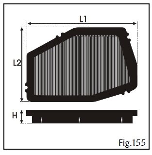 GREEN Vervangingsfilter Honda Shuttle 1998-2001 2.3i 16v