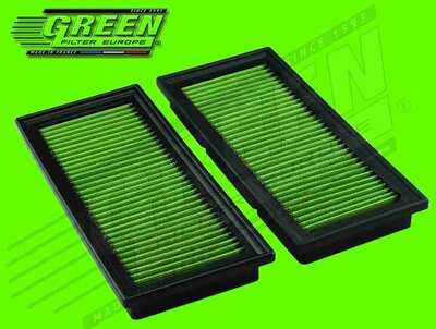 GREEN Vervangingsfilter Mercedes Benz G (W461/463) 1989- 03/2018 500 310kw [W463.260] set van 2 filters