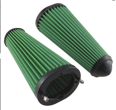 GREEN Vervangingsfilter Porsche Boxster [718/982] 2016- 2019- 4.0 SPYDER 309kw set van 2 filters