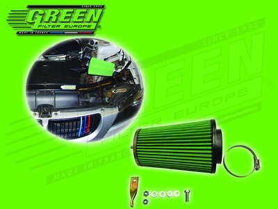 GREEN Performance Kit BMW 3-serie E90/91/92 316i/318i/320i/320SI [E90/91/92/93] INTAKE KIT 2005>
