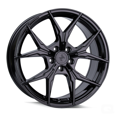 Keskin KT19N - BLACK PAINTED - 8.5J x 19inch ET30 5x112 naaf 72.6