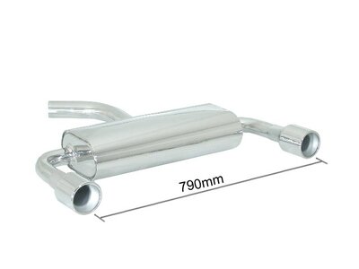 Ragazzon Einddemper VW Golf Mk5 (typ 1K) - 2.0 Turbo FSI GTI (147/169kW) 11/2003-