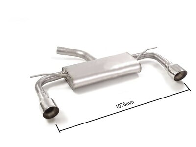 Ragazzon Einddemper VW Golf Mk7.5 (typ AU) - 1.0TSI (81kW) 2017-2018