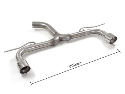 Ragazzon Einddemper VW Golf Mk7.5 (typ AU) - 2.0TSI GTi (169KW) 70mm 2017-2018