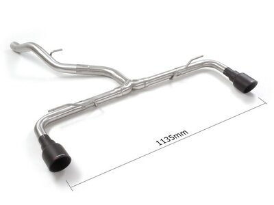 Ragazzon Einddemper VW Golf Mk8 (typ CD) - 1.5TSI - 1.5eTSI (110kW - NO Multilink) 12/2019-