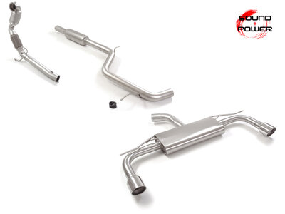 Ragazzon RVS Metalen katalysator 200 cpsi VW Golf Mk8.5 (typ CD) - 2.0GTI (195kW) 76mm 04/2024-