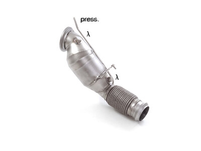 Ragazzon Metalen katalysator 200 cpsi BMW 1serie F20/F21 2011-2019 - F21 125i (165kW - B48) 08/2018-2019