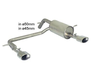 Ragazzon Einddemper Peugeot 208 Mk1 2012-2019 - 1.6VTi (88kW) 2012-