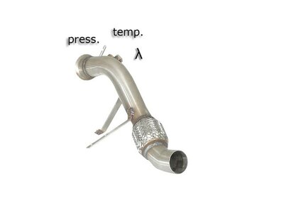 Ragazzon Vervangingspijp BMW 3serie E90-E91-E92-E93 2005-2013 - E91(Touring) 318D (90kW) 03/2005-12/2007
