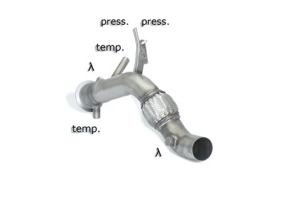 Ragazzon Vervangingspijp BMW 3serie F30-F31-F34-F35 2011-2019 - F31(Touring) 330D - 330D xDrive (190kW) 2012-