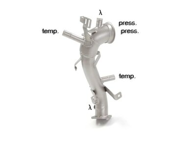 Ragazzon Vervangingspijp Fiat 500X (typ334) 2015-2023 - 1.3 T4 (110kW) 2018-2022