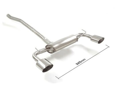 Ragazzon Einddemper Fiat 500X (typ334) 2015-2023 - 1.6MJT (88kW) 2015-