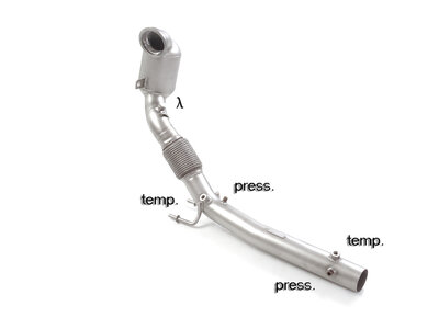 Ragazzon RVS Metalen katalysator 200 cpsi Audi A1 (typ GB) 2018- 40TFSI (147kW) 2018-2020