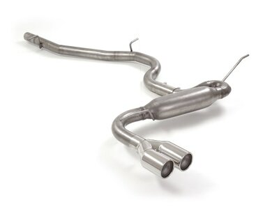 Ragazzon Einddemper Audi A3 (typ 8V/8VA) 2012-2020 - Sportback Quattro 2.0TDi (135kW) 2013-2018