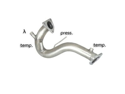 Ragazzon Vervangingspijp Audi A4 (typ 8K - B8) 2007-2015 - 3.0TDi V6 Quattro (180kW) 07/2011-