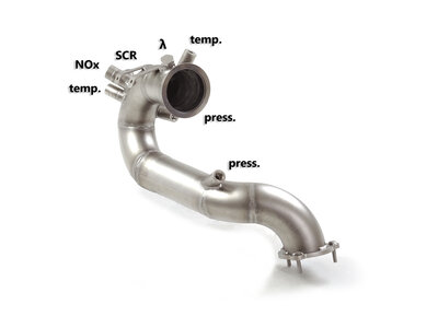 Ragazzon Vervangingspijp Audi A6 (typ F2 - C8) 2018- 45TDi Quattro (170kW) 06/2018-12/2020