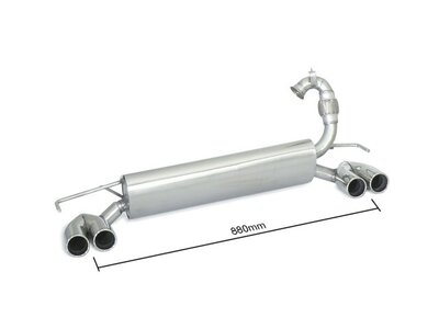 Ragazzon Einddemper Smart Fortwo (typ453) 2014-2024 - 1.0 (45kW) 2015-2017